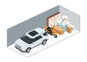 5x5 storage unit diagram